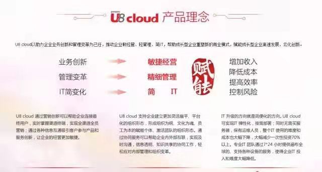 用友云U8Cloud，企業(yè)數字化智能ERP