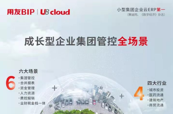云ERP產品中有一種成熟，叫做用友U8 cloud